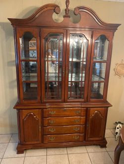 Solid Wood China Closet