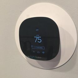 Install Smart Thermostat HVAC Air Conditioning 
