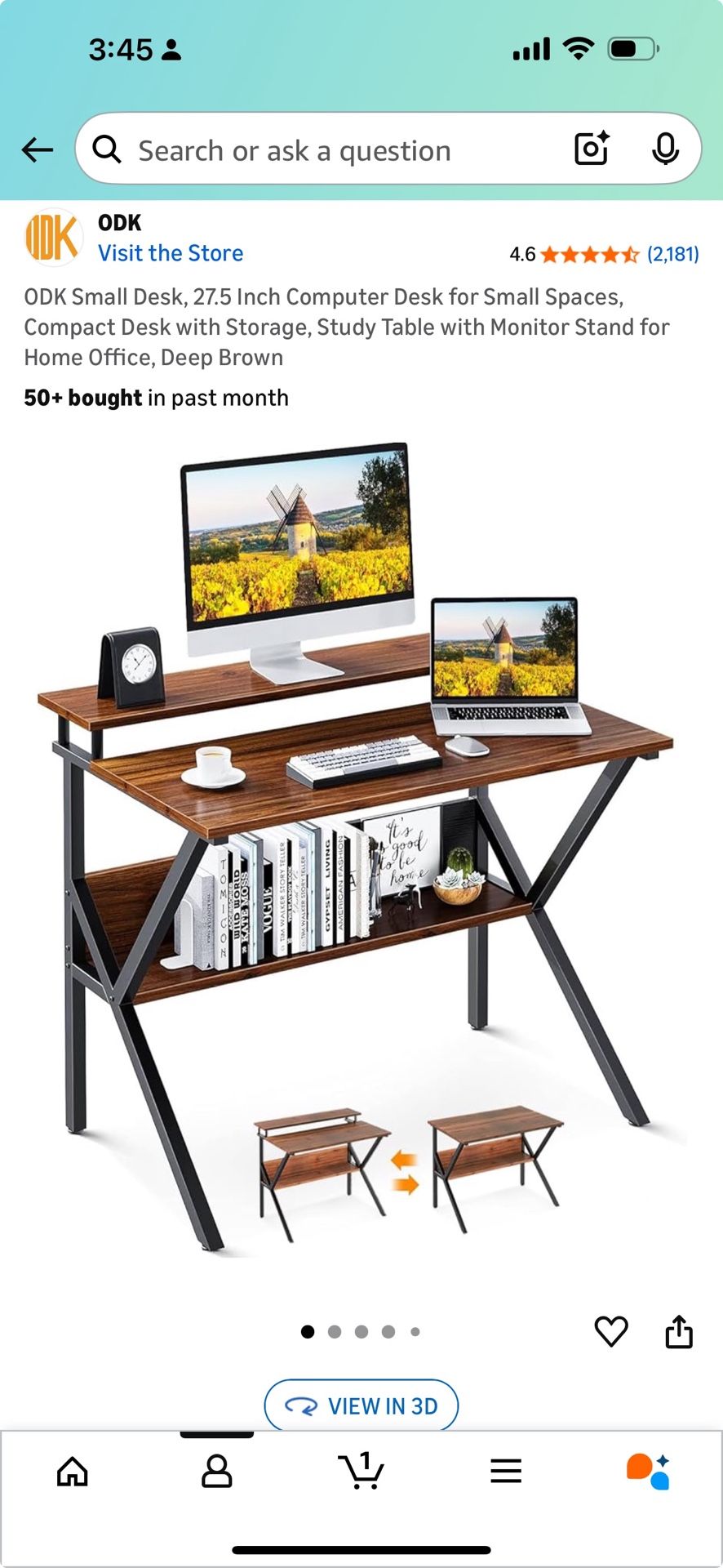 Desk Two Level