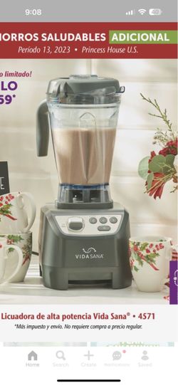 Princess House Licuadora De Alta Potencia / High Power Blender