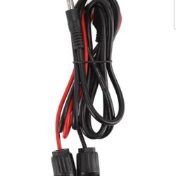 Hilitand Solar Panel Extension Cable, Solar Extension Cable 16AWG 1.5m Solar Connector to DC 5.5mm Male Adapter Cable
