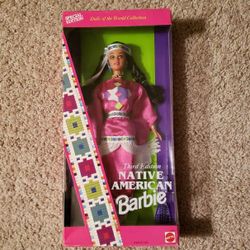 Vintage Native American Barbie 3rd Edition