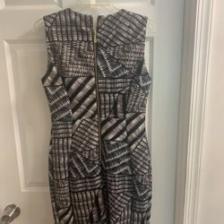 Black And White Calvin Klein Dress