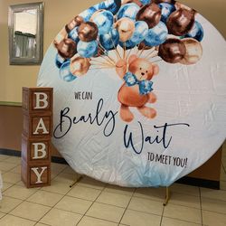 Circular Backdrop Frame & Covers