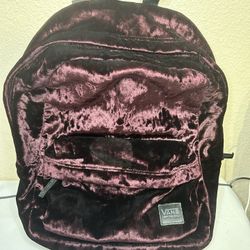 Vans Purple Felt Backpack