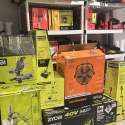 Liquidation Tools Milwaukee, Dewalt Ryobi And RIDGID 
