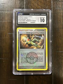 CGC 10 Underground Expedition 97/111 Cross Hatch Holo Promo 2009