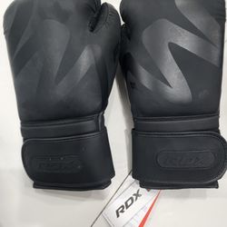 Leather Boxing Gloves By RDX Padded Muay Thai Training Sparring MMA Boxing Gloves 16oz