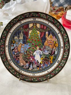 1993 Royal Worcester The Nutcracker bone china plate by Cherry Denman. 8.25”