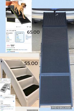 New pet steps and compact folding ramp🟥❤️⬇️