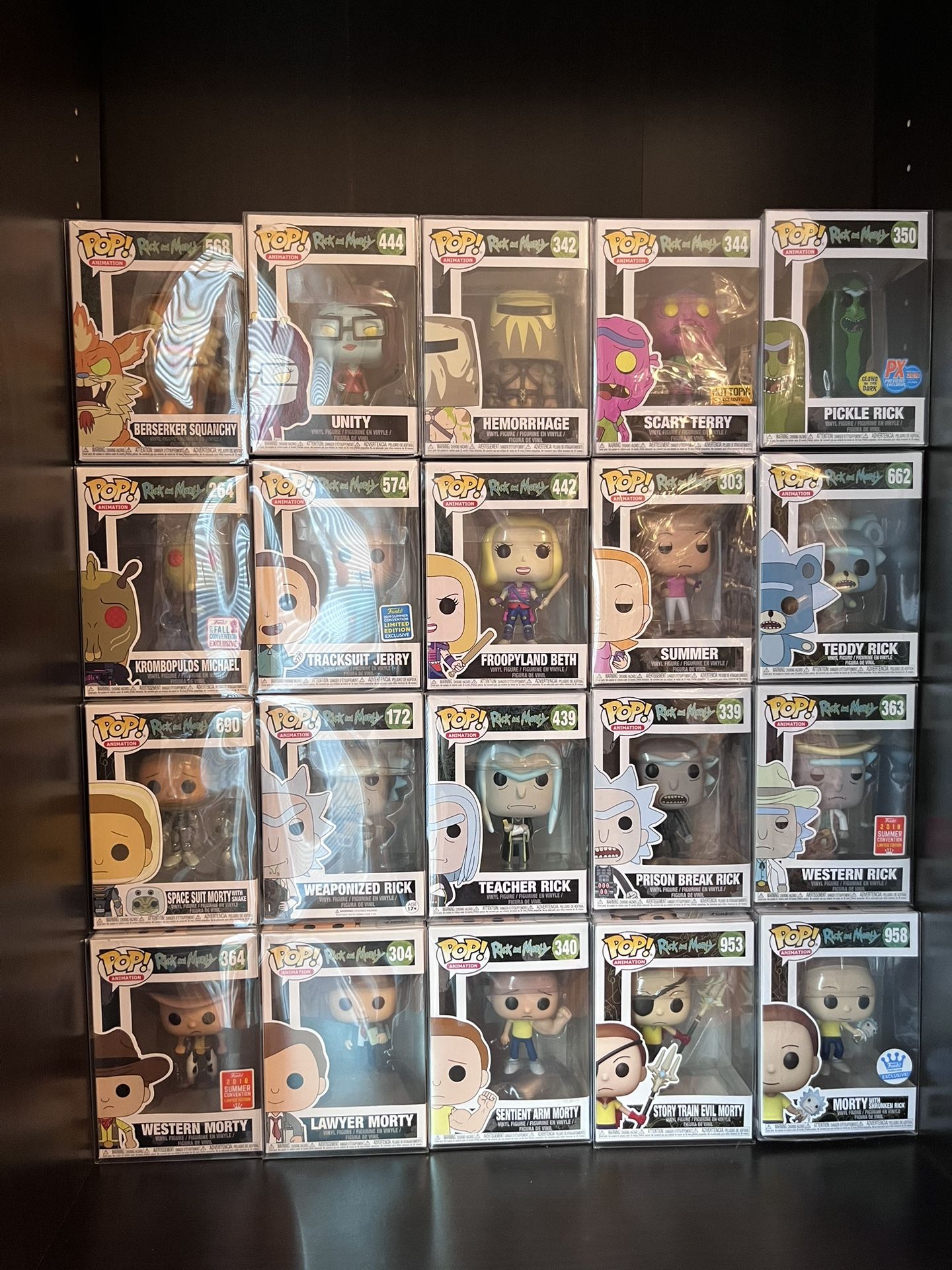 Rick And Morty Funko Pop Bundle