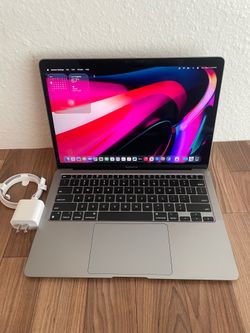 MacBook Air 13 (M1 chip / Latest OS 26 Tahoe) 8GB Memory Good Laptop (100% Battery)