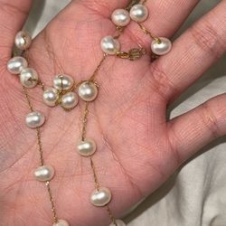 Effy 14k Fresh Water Pearl Necklace