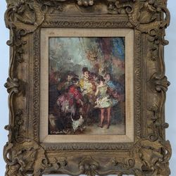 Joan Camo Sentis (Spanish, Oil on Canvas Painting