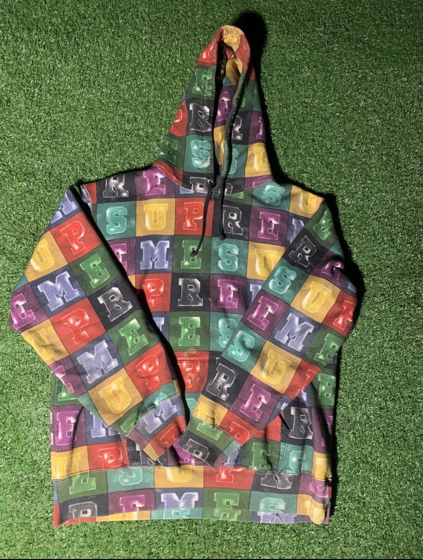 Supreme Blocked Hoodie