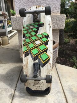Vintage 80's Variflex California Concave Skateboard Trucks Wheels Odyssey