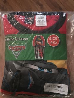 Cars - Boy’s pijama (size 4-5)