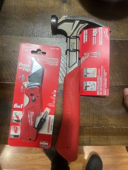 New Milwaukee hammer and knife set