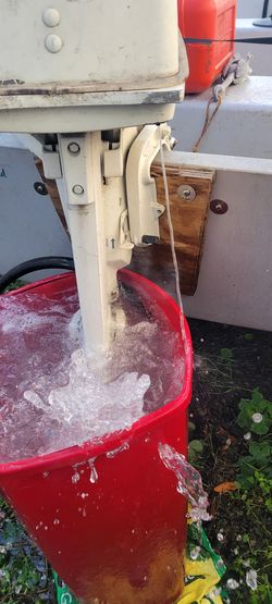 Classic 12 ft Alumacraft boat. 1981 model. Has a 7.5 HP .