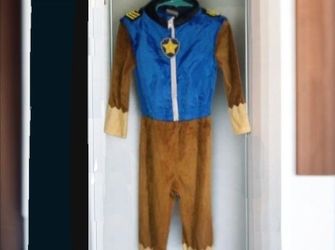 Paw Patrol - Chase - Halloween Costume - Size 3T-4T