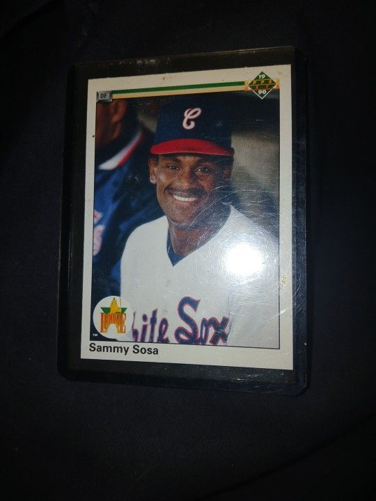 sammy sosa upper deck baseball card
