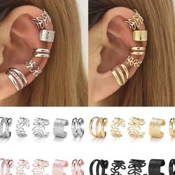 5/20pcs C-Shaped Ear Clips - Earring Set - No Piercing Needed!