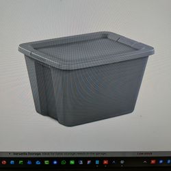 Sterilite 18 Gallon Storage bin -$3 Each