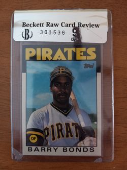 1986 Barry Bonds (Topps Traded Tiffany)