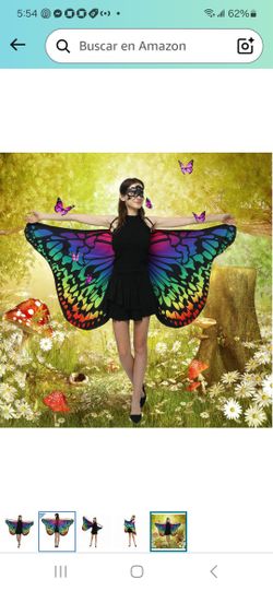  Fabric Butterfly And Mask Custome