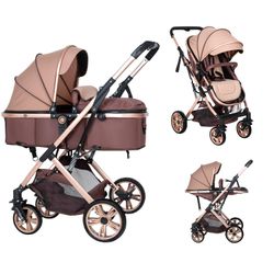 2 in 1 Baby Stroller