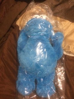 KAWS x Sesame Street Cookie Monster Plush