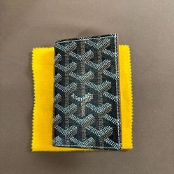Goyard Saint Pierre Card Holder Wallet Reddish