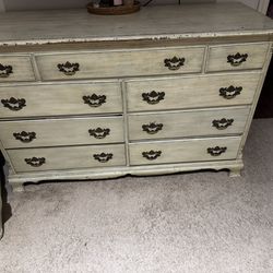 Antique Wood Dresser