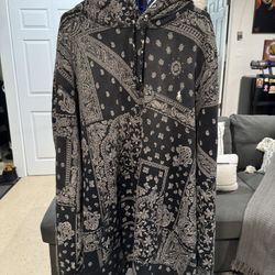 Polo Ralph Lauren Bandanna-Print Fleece Hoodie