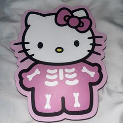 Hello Kitty Pink Skeleton