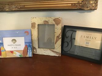 BRAND NEW PICTURE FRAMES from YOUR BEACH VACATION