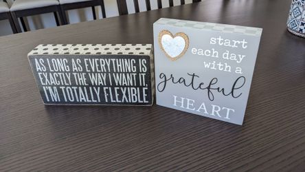 Decorative Wooden Blocks
