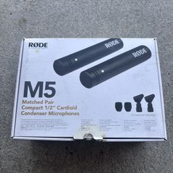 RODE M5 Condenser Mic (pair)