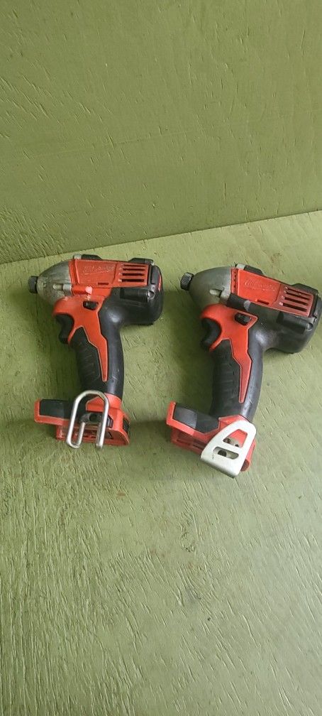 MILWAUKEE. Impact Driver (2) For Parts
