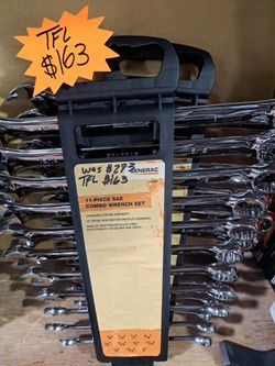 11- Piece SAE combo wrench set