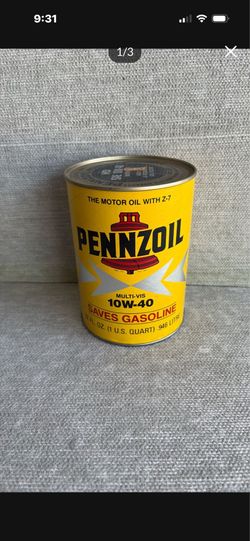Vintage Pennzoil Can
