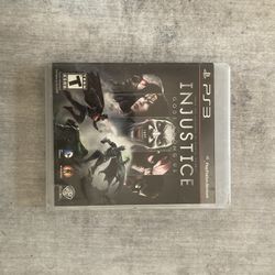 Injustice Gods Among Us PS3