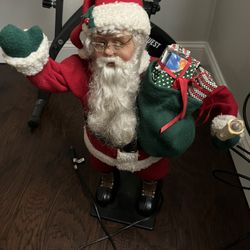 VTG Santa Display , Waving/ light 