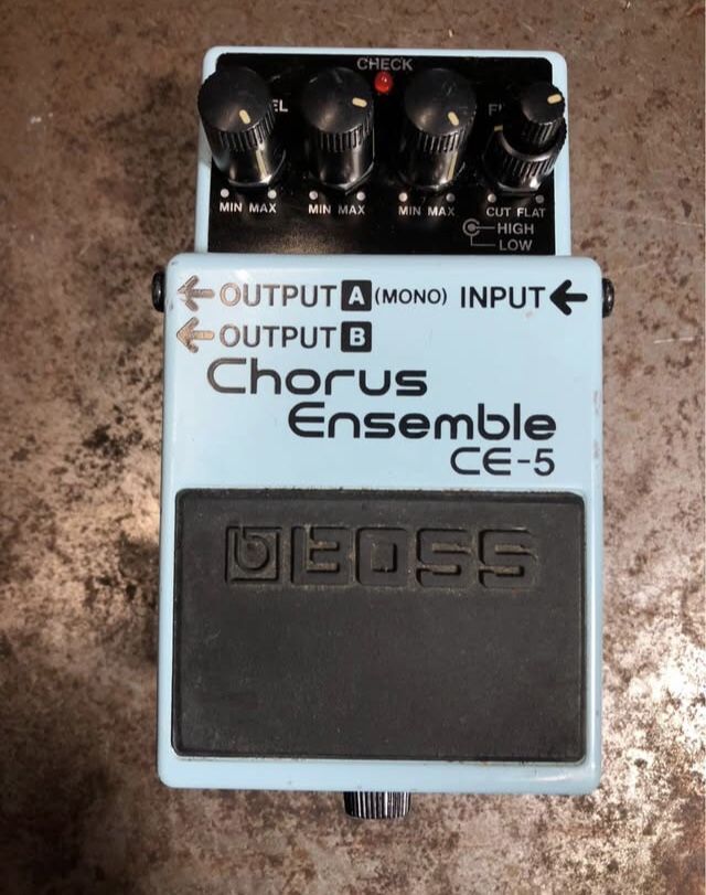 Boss Chorus Ensemble CE-5 guitar pedal
