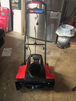 Toro Electric Snowblower 18inch