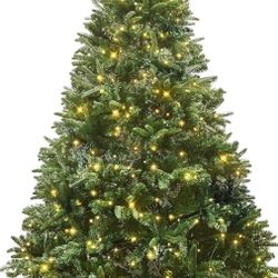 YUG 7ft Pre-lit Artificial Christmas Tree