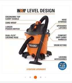 Shop Vac.  Wet And Dry 