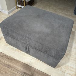 Grey Ottoman