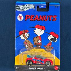 Hot Wheels Peanuts Super Gnat Silver Series 3/5
