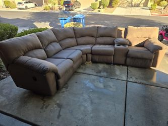 Sectional With Recliners